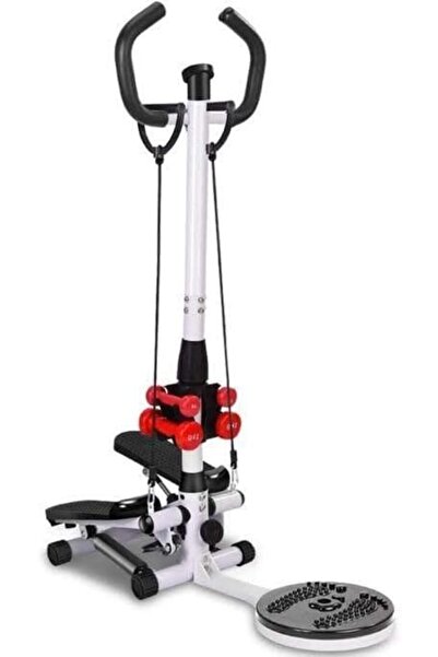 Delta Power جهاز تمارين الخطوات DP-CRD-6518 مع قرص دوار وأثقال يدوية