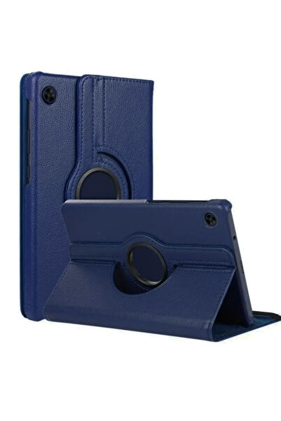 NewFace حافظة جلدية لجهاز سامسونج جالاكسي تاب ايه 11 360 (91313) - أزرق داكن