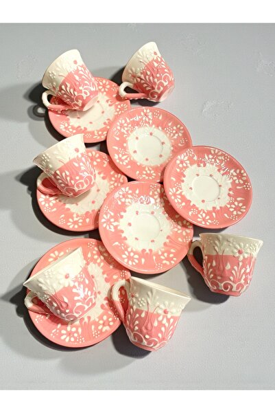 Artistic Quality Decorative 6-Person Stylish Tulip Tile Design Fully Handmade...