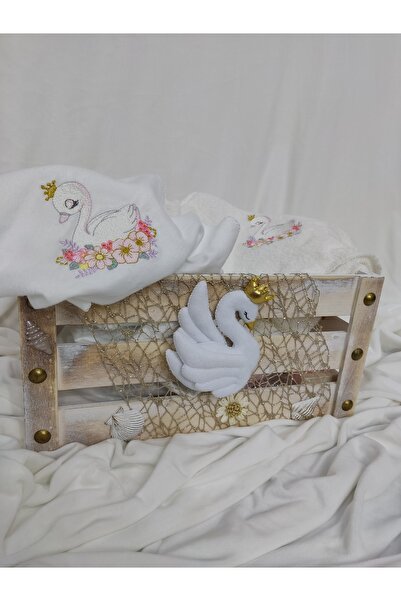 Handmade Trusou fetița lebada