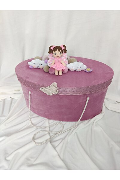 Handmade Trusou fetița fluturas