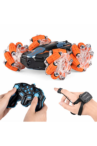 Generic Smart 4WD stunt car - manual and gesture control, 360-degree rotation...