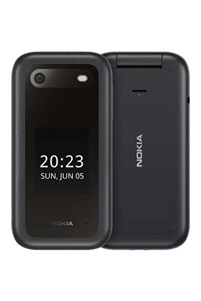 China NOKIA 2660 TA-1474 Dual SIM Arabic KSA Black 48MB RAM 128MB 4G - Middle...