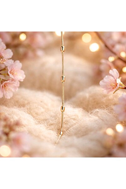 XUPING JEWELRY Xuping 14k Altın Renginde Badem Bileklik