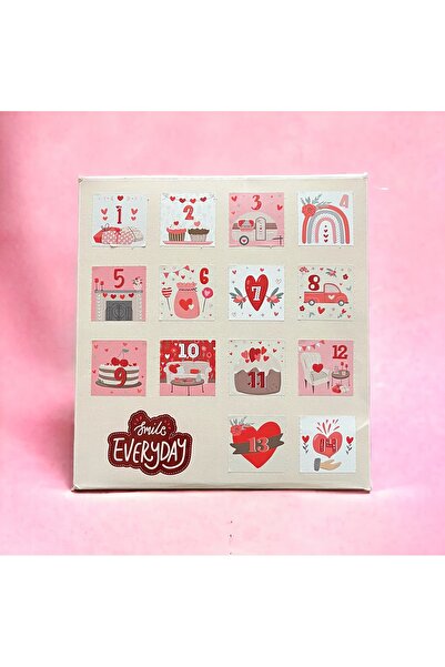 İy2 Varsın Sevgililer Günü - Kalpli Hediye Kutusu - kalp temalı -boş kutu - s...