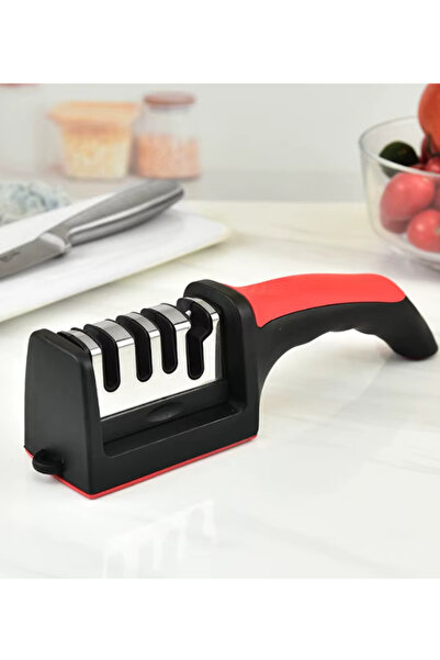 OEM Professional Kitchen Utensil Sharpener, 4 in 1, Ergonomic and Non-Slip Ha...
