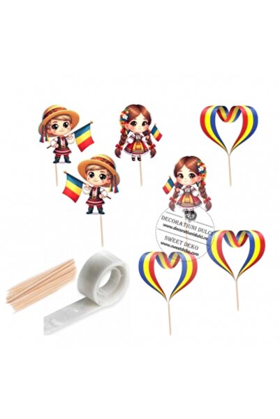 Decoratiuni Dulci Мини топери в кашон Copiii Romaniei