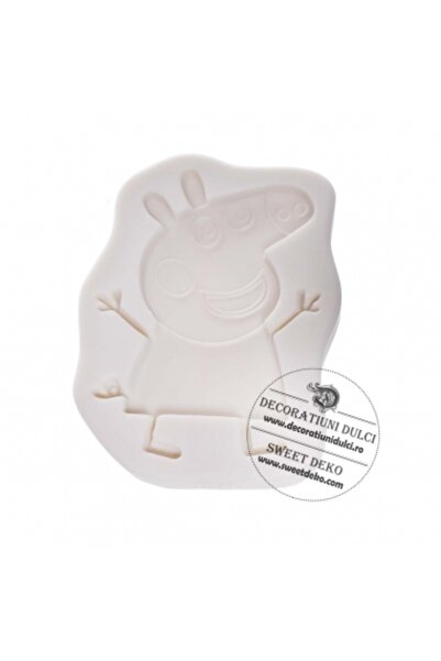Decoratiuni Dulci Mulaj din silicon Peppa Pig