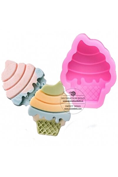 Decoratiuni Dulci Mulaj inghetata la cornet