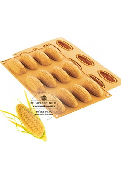 Decoratiuni Dulci Mulaj porumb, природа pannocchia 20 Silikomart