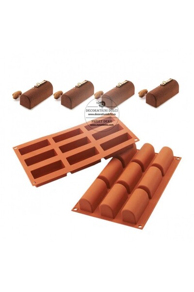 Decoratiuni Dulci Mulaj buche medii n.9, sf130 Silikomart