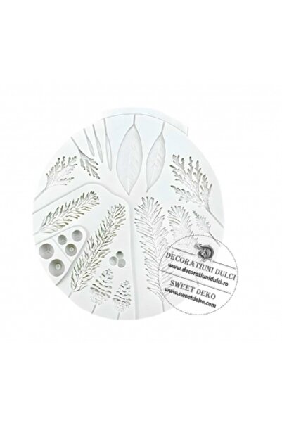 Decoratiuni Dulci Mulaj crengi de brad, frunze de vasc