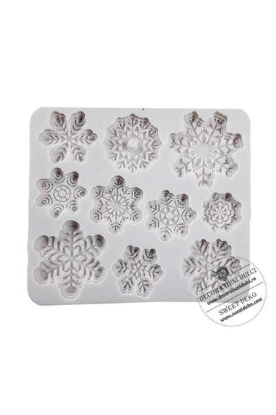 Decoratiuni Dulci Mulaj силиконов модел fulgi, floricele