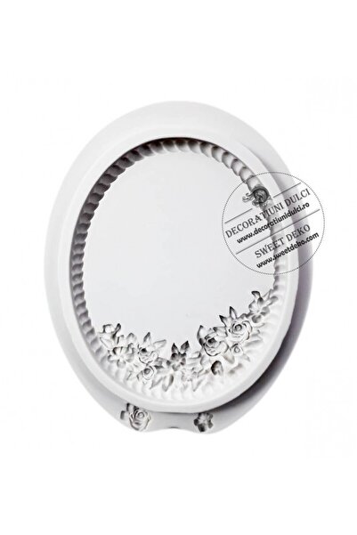 Decoratiuni Dulci Mulaj rama ovala cu flori