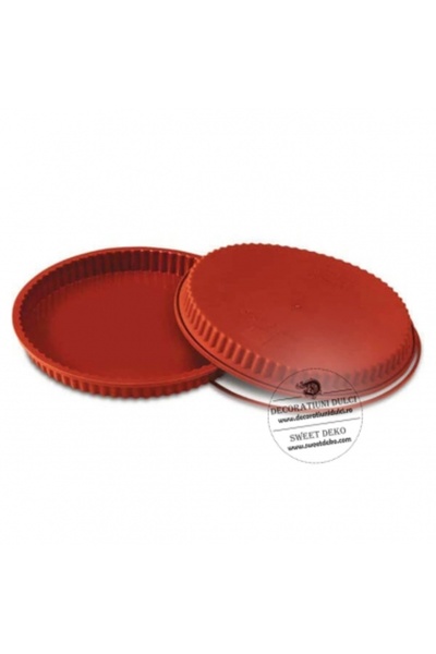 Decoratiuni Dulci Forma tarta diam 20cm, flan pan Silikomart
