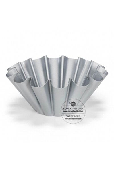 Decoratiuni Dulci Forma copt baza briosa | Тиган за бриош Patisse сребърен пл...