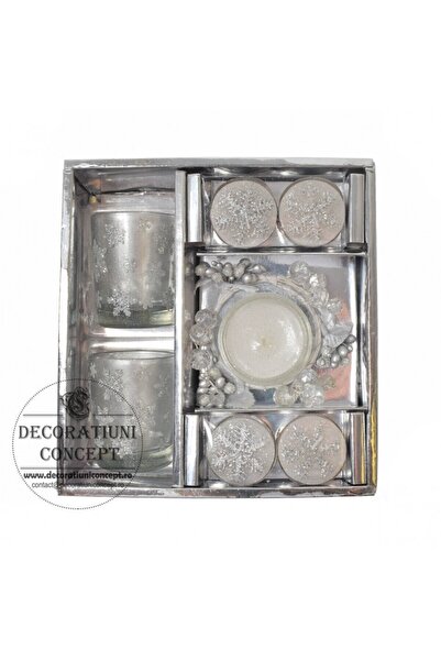 Decoratiuni Dulci Lumanari festive pentru craciun