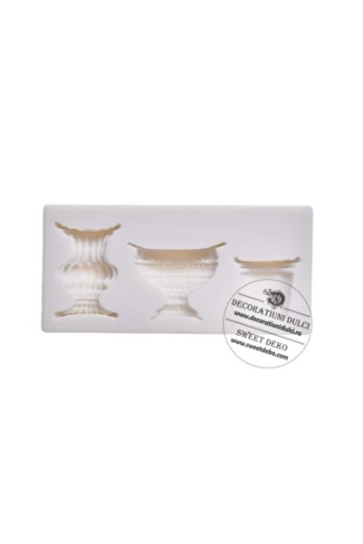 Decoratiuni Dulci Matrita silicon model trei vaze