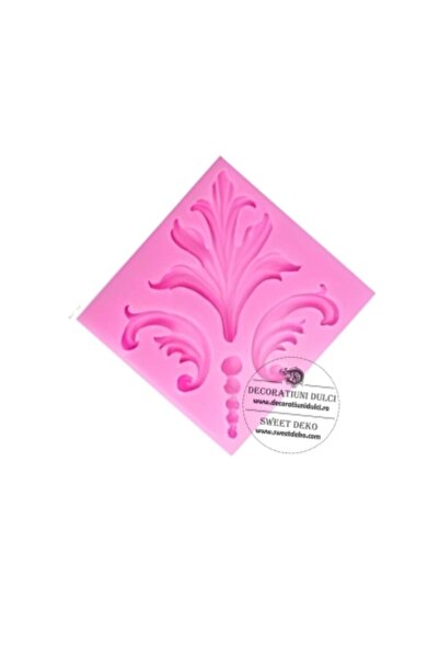 Decoratiuni Dulci Mulaj силиконов модел класически cu frunza stilizata