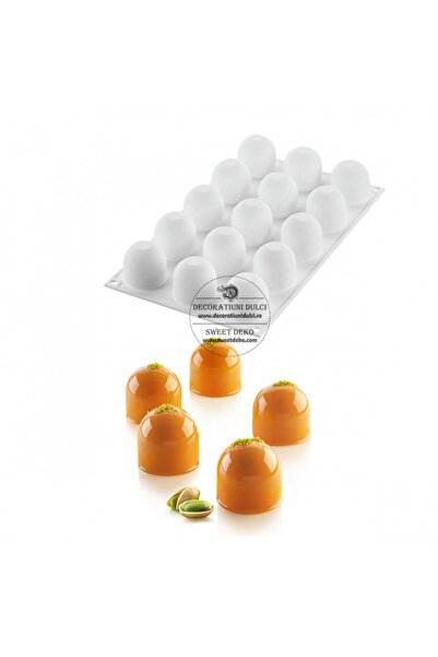 Decoratiuni Dulci Mold dome40 n.15 Silikomart