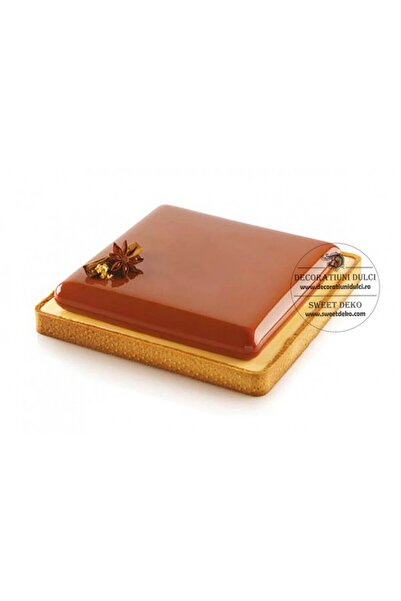 Decoratiuni Dulci Kit tarte ring square Silikomart