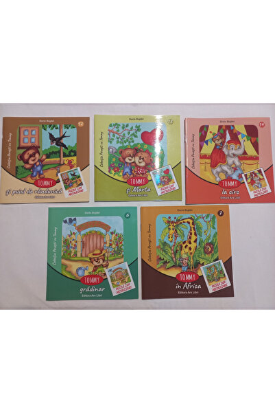 Editura Ars Libri Junior Set of 5 books. Tommy Stories Collection. Educationa...