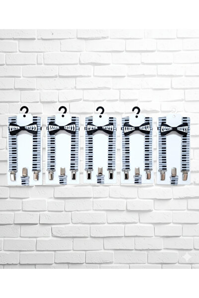 Baby Bakkal طقم ربطة عنق بحزام (1-9) سنوات