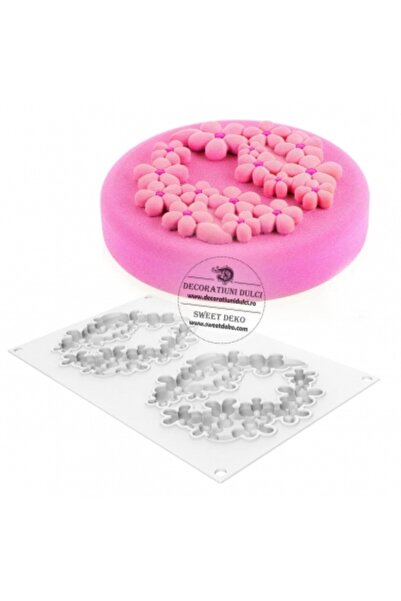 Decoratiuni Dulci Декор Флора 80, mulaj Silikomart