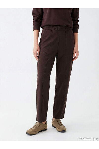 LC Waikiki Soft Touch Women's Sweatpants with Elastic Waist