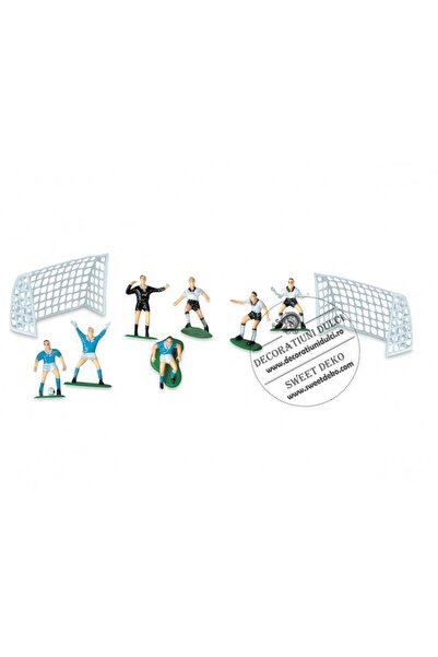 Decoratiuni Dulci Figurine fotbalisti 9 buc. - Modecor