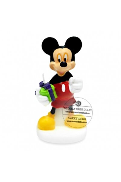 Decoratiuni Dulci Lumanare 3D Mickey Mouse Modecor