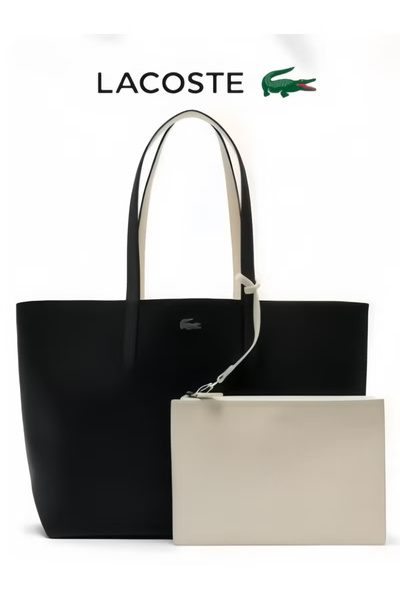 LAÇO Women's Double sided Two tone Large Capacity Handbag, Fashionable , Blac...