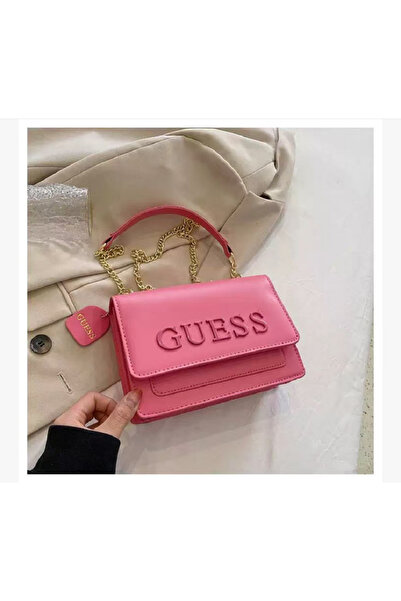 Guess Fashionable and Simple Printed Cross-body Shoulder Bag 21.5*8*14cm