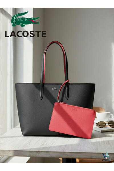 LAÇO Women's Double sided Two tone Large Capacity Handbag, Fashionable , Blac...