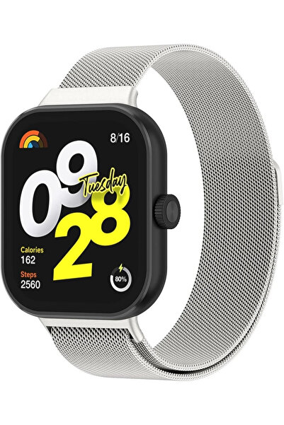 Dexmon Redmi Watch 4 / Redmi Watch 5 Compatible Metal Mesh Stainless Band