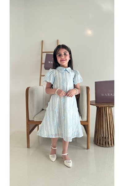 Warazan فستان اطفال بناتي انيق للمناسبات