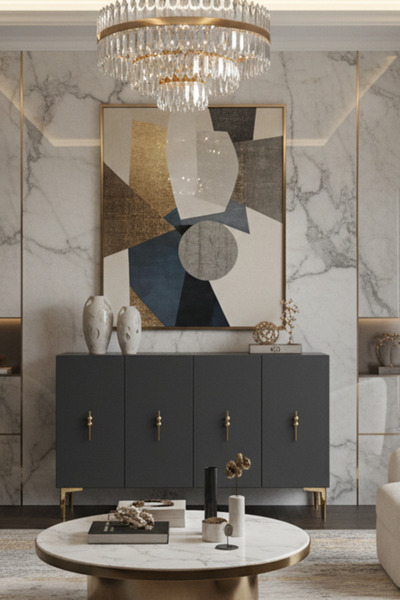 CENEYRA KA1217AG SALKIM120 KONSOL, KAHVE KÖŞESİ ve TV SEHPASI, ÇOK AMAÇLI DOL...