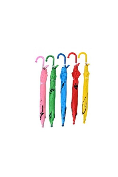 Saatistan Yeşil Çocuk Şemsiyesi, Eğlence ve Koruma İçin Güzel Tasarım