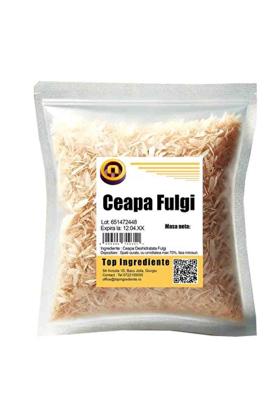 Top Ingrediente Dehydrated Onion Flakes - 1KG