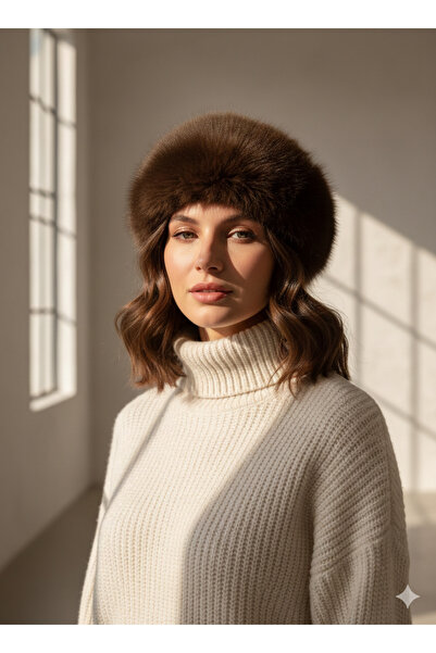 Kervan Pazar Women's Fur-Like Hat