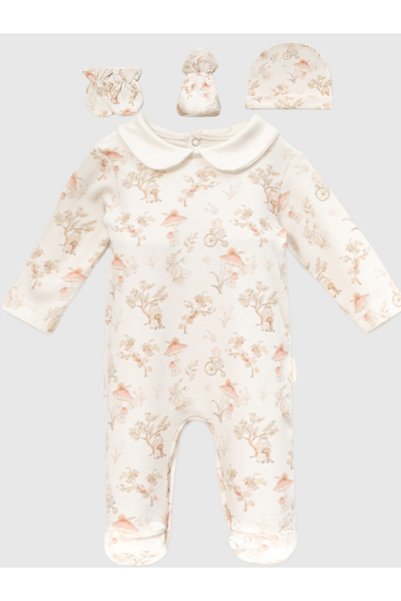 Naka Concept Eden Garden Baby Hospital Release Set Baby Newborn 100% Natural Cotton Gift Box