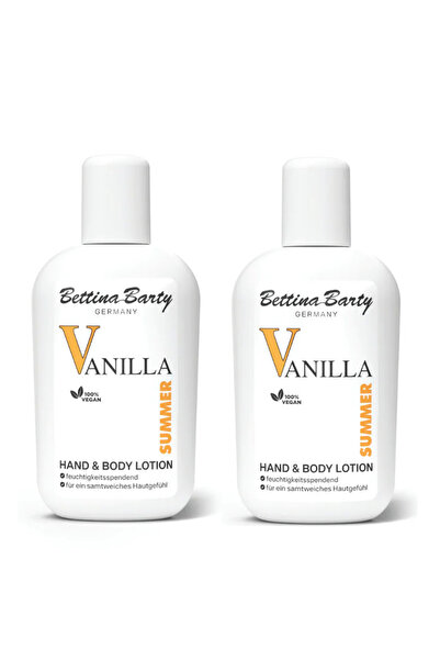 BETTİNA BARTY Vanilla Hand and Body Lotion Mini Size 50 ml 2 Pieces