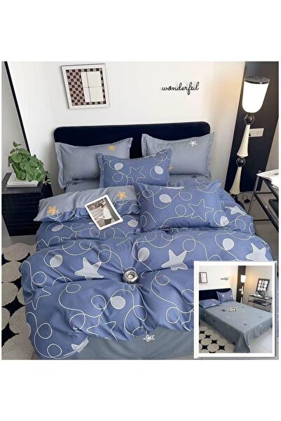 OEM Bed linen, fine cotton 6 pieces, duvet cover 200x230, bed sheet 240x250