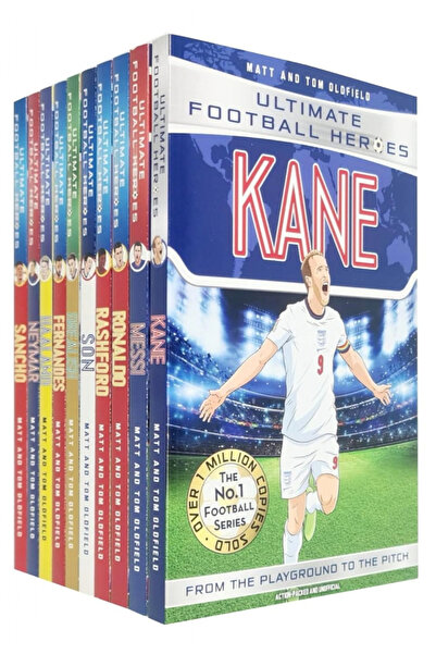 CLASSİC Colecția Ultimate Football Heroes, set de 10 cărți