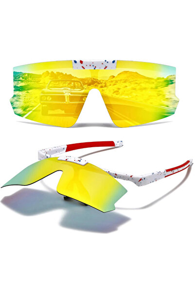 Crazy Bean Cycling glasses, Cleoxyge, Polarized sunglasses, UV400 protection,...