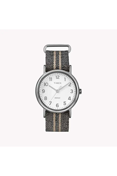 Timex Women's Blue Fabric Watch, White Dial | Tw2r92200
