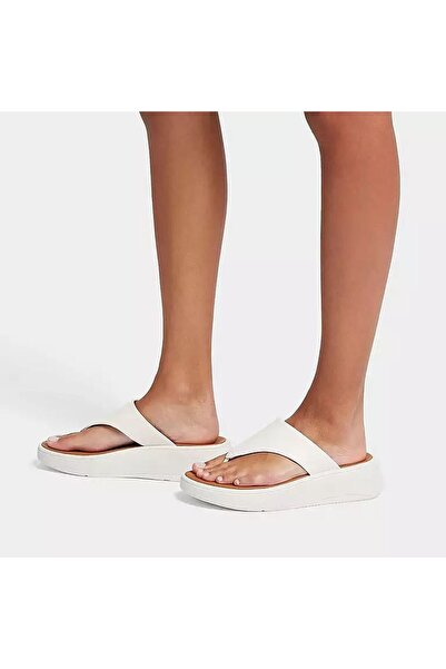 Fitflop F-MODE LEATHER FLATFORM TOE-POST SANDALS