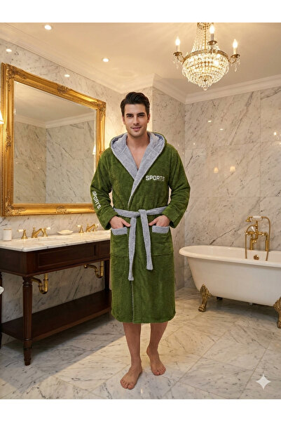 Damlaiso رداء حمام مطرز