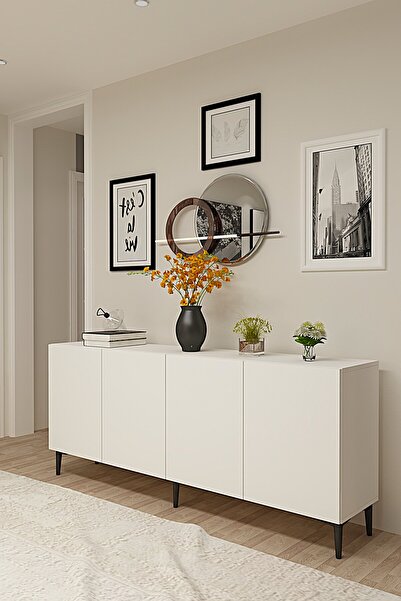 CENEYRA KA1899B APLOS180 KONSOL, KAHVE KÖŞESİ ve TV SEHPASI, ÇOK AMAÇLI DOLAP...