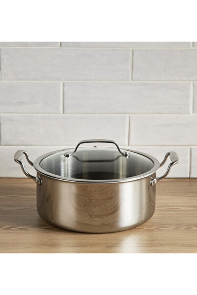 Generic Master Pro Triply Stainless Steel Casserole with Lid - 5.3 L